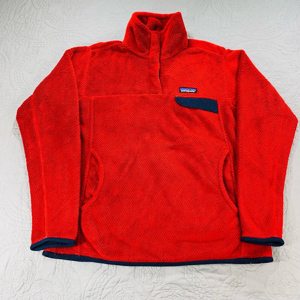 Patagonia Sweater Pullover Henley PolarTec Thermal Pro Re-Tool Snap Synchilla